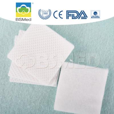 中国 100%の自然な原綿は正方形の形白い色ISO9001の証明にパッドを入れます 販売のため