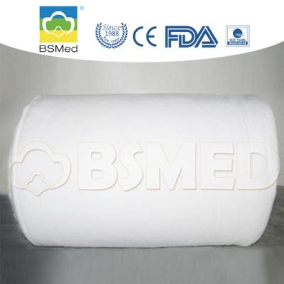 China 100g / 250g Large Cotton Wool Roll White Color , Absorbent Cotton Wool Roll for sale