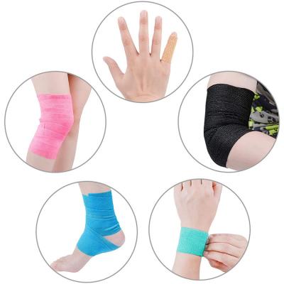 China Medical Sport Self Adherent Cohesive Wrap Bandages for sale