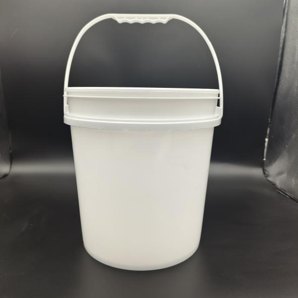 Quality Screen Printing 10lt Round Plastic Bucket With Lid ISO9001 for sale