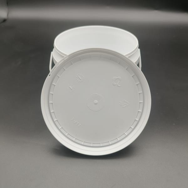 Quality 1L-25L PP Food Storage Plastic Buckets With Lids IML Printing for sale