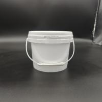 Quality Round PP Plastic Bucket 5 Gallon Polypropylene Buckets With Metal Handle for sale