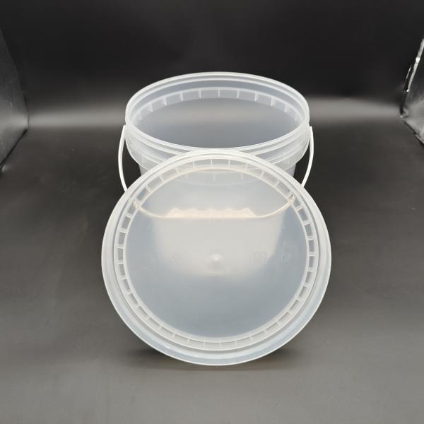 Quality 1L-25L Clear Plastic Bucket Containers With Lid Resistant To Stress for sale