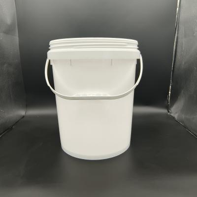 China Food Grade PP Plastic Bucket Industrial Polypropylene Buckets High Impact Resistance for sale