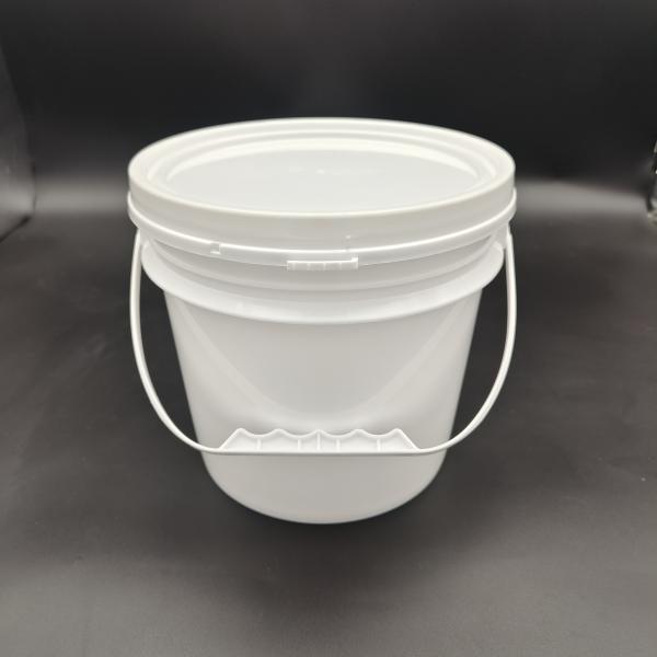 Quality ODM OEM White Storage Buckets With Lids 1L 2L 3L 5L 10L 18L 20L 25L for sale