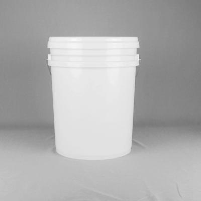 China Anti Aging 5 Gal 70mil Food Safe Bucket White With Lid for sale