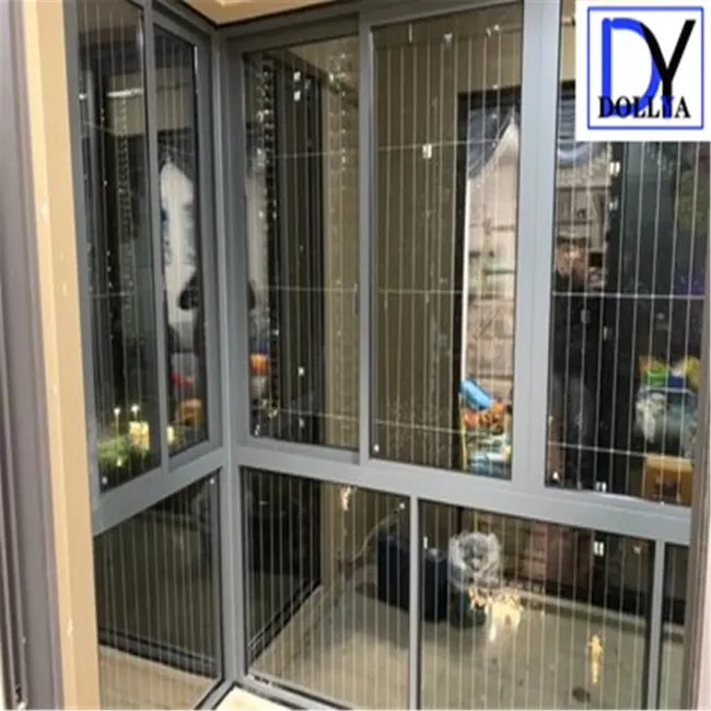 Secure Living Powder Coated Window Invisible Grille installation example