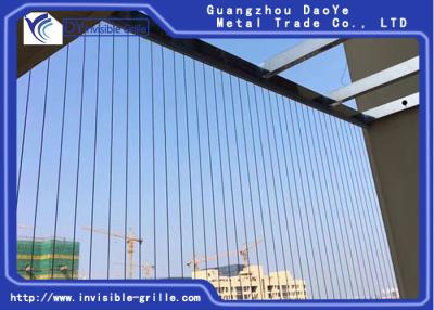 China Invisible Sliding Grill For Balcony With Various Installing Options for sale