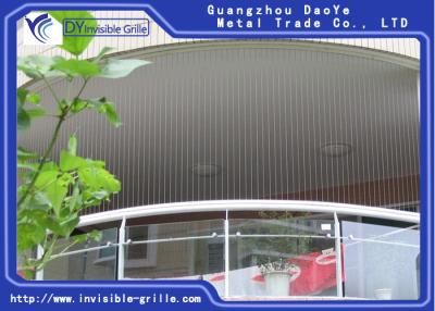 China Home & Office Sliding Invisible Grille Horizontal / Vertical Installation for sale