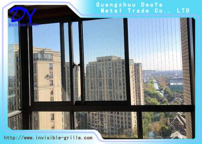 China Parrilla invisible de la seguridad del balcón de la corrosión anti para la seguridad del niño en venta
