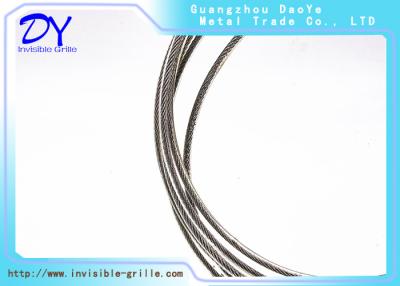 China White 16kg / Roll 7X7 Stainless Steel Wire Rope Cable for sale