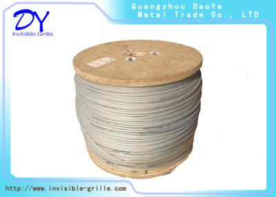 China 304 tipo rede de arame de aço da grade invisível de aço inoxidável da janela do fio à venda