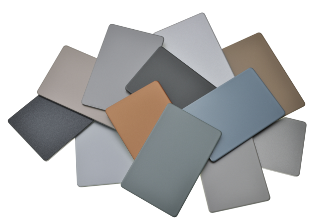 Ivory Aluminum Composite Panel sample