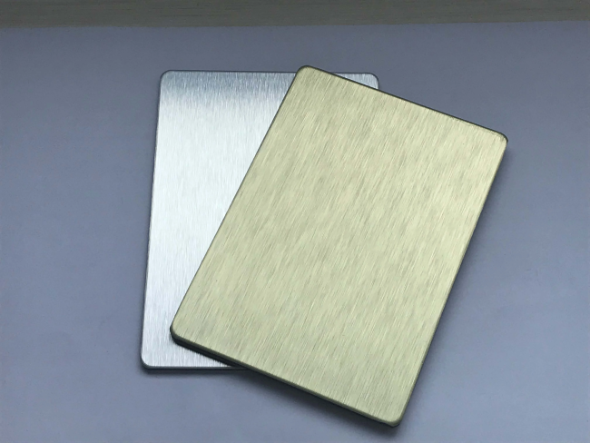 Aluminum composite panel size chart and measurement diagram