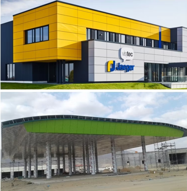 PVDF aluminum composite panel for exterior wall cladding