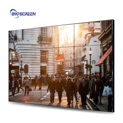 China Narrow Bezel LCD Video Wall 46 Inch Screen Digital Signage Lcd Advertising 2x2m 3x3m for sale
