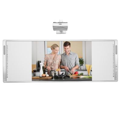 China Ceramic 107 Inch Smart Education Board Video Conferencing Interactive Whiteboard for sale
