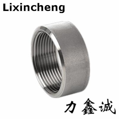 China Stainless steel pipe fittings 1/2 Coupling/half Coupling thread Coupling CNC machine products NPT/BSP for sale