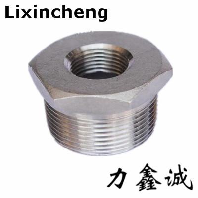 China Stainless steel pipe fittings neg bushing/SS304 BUSHING/ss306 bushing reduce bush/reduce bushing/HB reducing nipples for sale