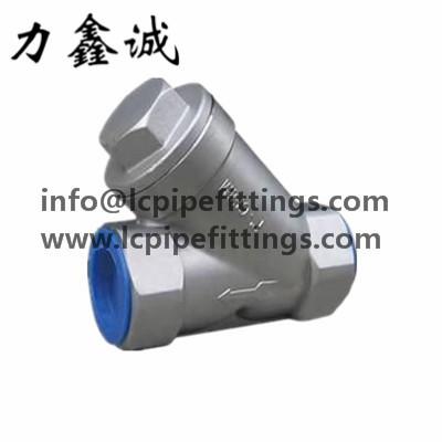 China Stainless Steel Y STRAINER 800psi(PN40) Investment casting stianless steel valves from China with low price for sale