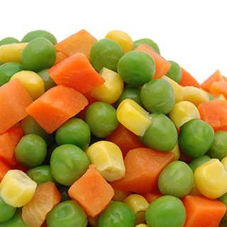 Supply BRC Certified IQF Frozen Mixed Vegetables / Frozen Vegetables Mix Good Quality