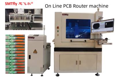 China Na linha o eixo do CNC da espessura da máquina 0.5mm do router do PWB imprimiu a placa de circuito 60000rpm à venda