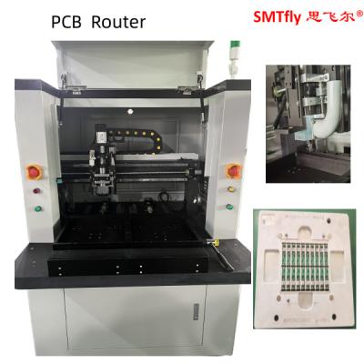 China Máquina de enrutador de PCB de alta velocidad con bit de enrutador ajustable para velocidad y aislamiento en venta