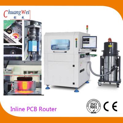China Automatic Production Mode Inline PCB Separators With Automatic Tool Changer en venta