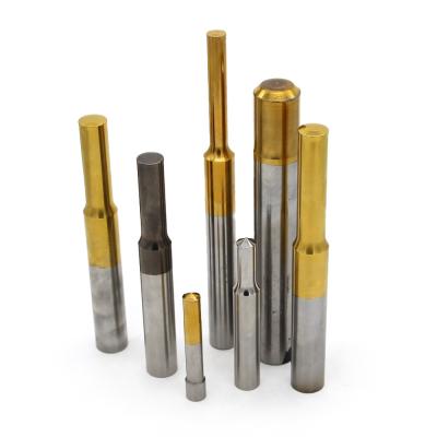 China Tungsten Carbide HSS Punches Ejector Pin For PUNCH PIN Tin Tialn Coating for sale
