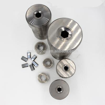 Cina Punzoni e matrici in metallo duro di dimensioni personalizzate con perni di punzonatura testa omologati ISO 9001 in vendita