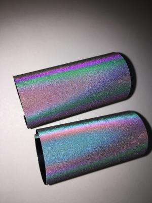China Película refletora de transferência de calor do arco-íris elástica fácil de cortar e cortar a laser à venda