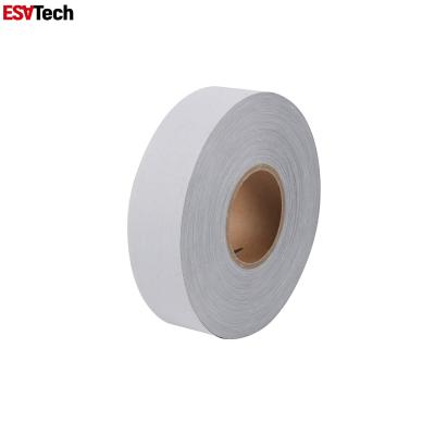 China Alta visibilidad cinta reflectante de plata 25 ciclos de lavado para ropa de trabajo con EN20471 en venta