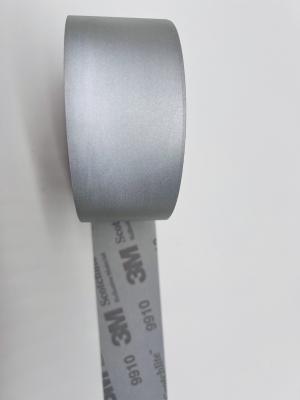 China 3M 8912 Tejido reflectante de plata 65%Poly / 35%Tejido de algodón para prendas de seguridad Bolsas camisetas de punto en venta