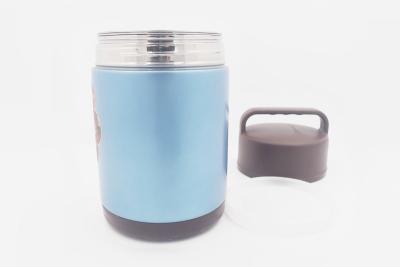 中国 1.8L Outdoor portable food warmer with plastic lid  leak proof stainless steel lunch box 販売のため