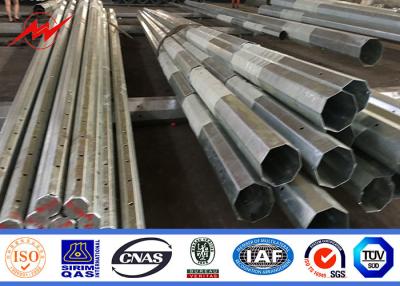 中国 亜鉛めっきの電気100ft鋼鉄電柱の等級1はレベルを保護する 販売のため
