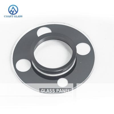 China Tempered Clear Float Small Cut Glass 2mm 3mm 4mm 5mm 6mm For CCTV for sale