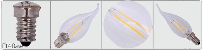 2014 New Product RA>85 With CE 3W E14 LED Candle Light