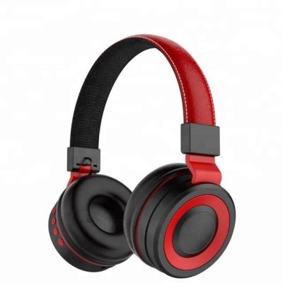 China Hi-Fi Stereo Bluetooth Phone Headset Foldable Headband Headphone With Cushion for sale