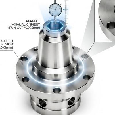 5-Axis CNC Machining Precision Components