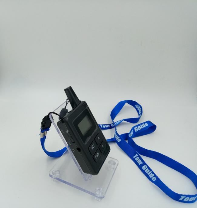 E8 Ear - Hanging Bluetooth Tour Guide System , Wireless Audio Tour Guide System