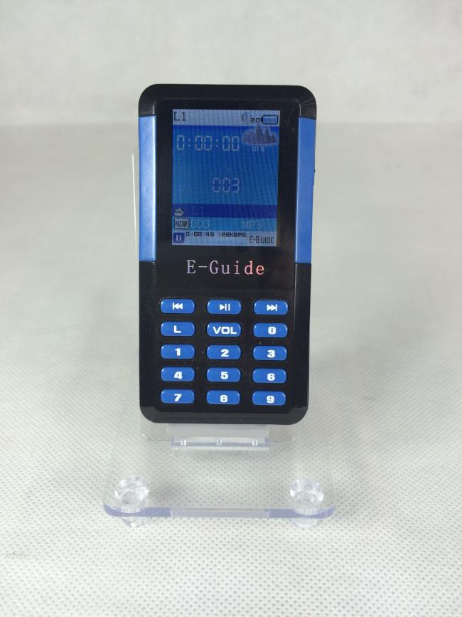 006A Digital Audio Guide Device , Tour Guide Microphone And Headsets