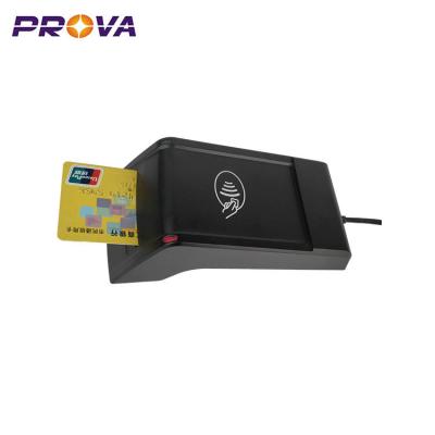 China Contact & Contactless Smart Card Reader Writer For 53.92mm IC RFID Card for sale