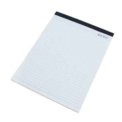 China Custom Loose Leaf Printing A4 Company Writing Letter Notepads School Notepads Office Paper Notepad With Logo for sale