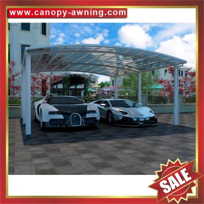 China outdoor backyard polycarbonate aluminium park cars shelter canopy awning cover carport for sale for sale