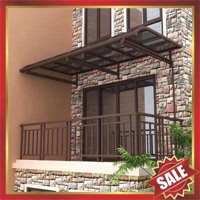 China excellent waterproofing rain sun patio gazebo balcony corridor porch aluminium awning canopy shelter cover shield shed for sale