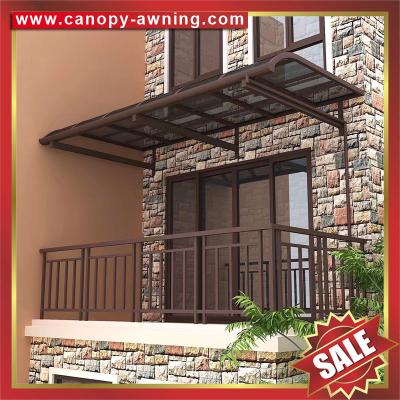 China outdoor gazebo patio aluminium aluminum alloy pc polycarbonate window door awning canopy canopies shelter cover covers for sale