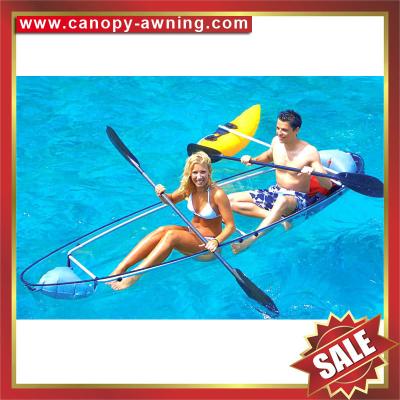 China small boat,PC canoe,transparent kayak,PC kayak,transparent canoe,pc kayak,clear finishing kayak-great pc yacht ! for sale