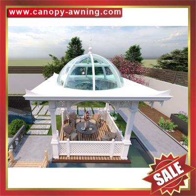 China hot sale outdoor garden alu aluminum aluminium gazebo pavilion canopy awning shelter kiosk cover China for sale