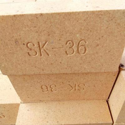 China SK-32 SK-34 SK-36 Refractory Fireclay Brick Fire Resistant Brick For High Temperature Kiln for sale