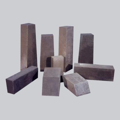 China Refractory Sintered Magnesia Chrome Brick For Cement Kilns And Glass Furnaces for sale